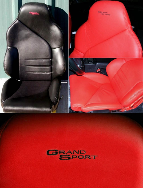 1996 Grand Sport Reproduction Leather Seat Covers