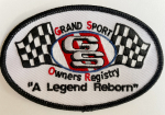GSR Embroidered Patch, SMALL