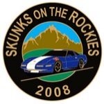 Grand Sport Registry Skunks on the Rockies 2008 Lapel Pin
